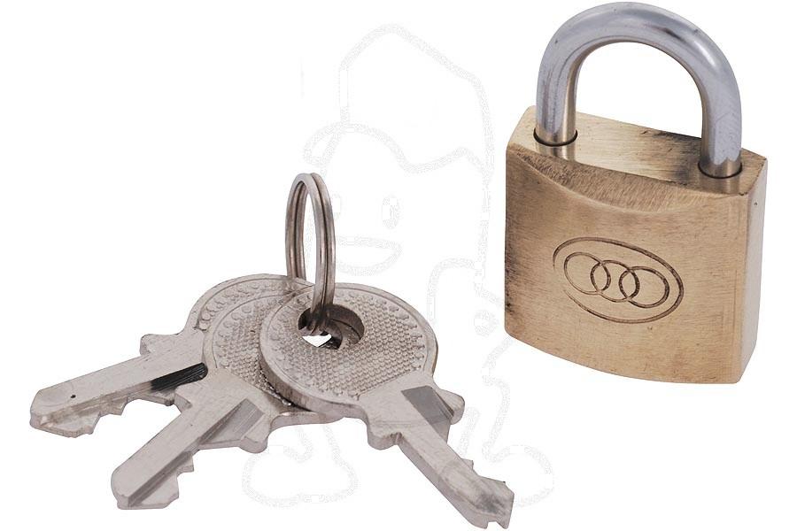 Cadenas (20mm avec 3 clés)
