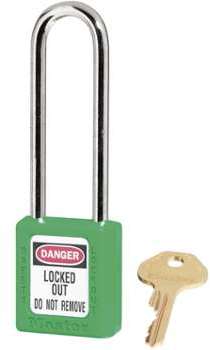 Cadenas de consignation ZENEX 410LT MASTER LOCK 410LTGRN Cadenas de consignation ZENEX