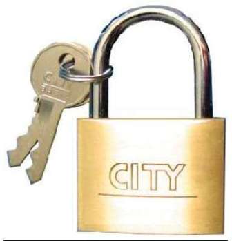 Cadenas rectangulaire City 750 Aditus s entrouvrant Cadenas rectangulaire City