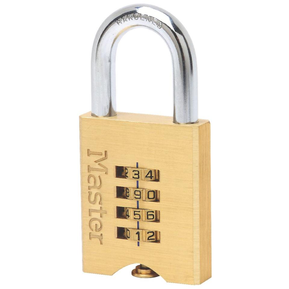 Cadenas laiton massif haute sécurité à combinaison