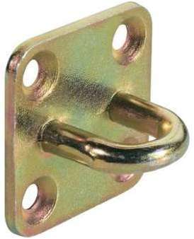 Plaque de fixation avec anneau Type N 75 TOOLCRAFT Plaque de fixation avec anneau