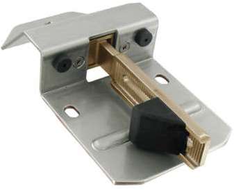 Sabot de portail automatique Tirard tôle inox finition Sabot de portail automatique