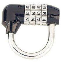 Cadenas Hisecurity à code 4 chiffres