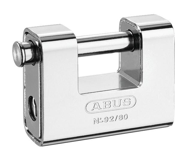 Cadenas ABUS FRANCE - 92 rectangulaire blindé 80 m