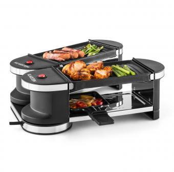 Klarstein Tenderloin Minigrill- raclette 600W 360 2 Klarstein Tenderloin Minigrill-