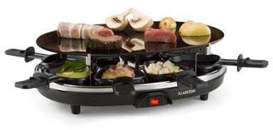 Blackjack Appareil à raclette grill 8 personnes verre Blackjack Appareil à raclette