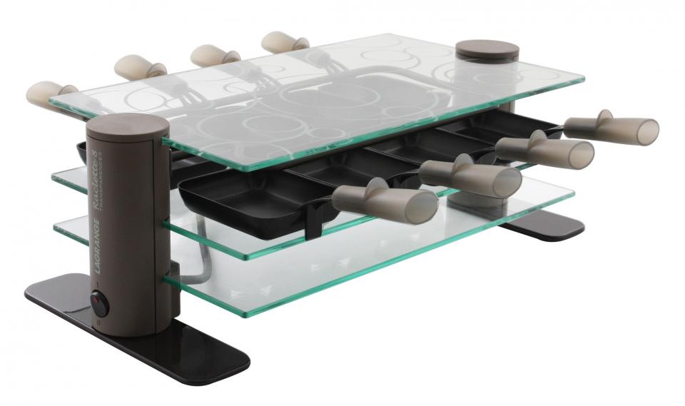 Appareil-a-raclette Lagrange - Raclette 8 Transparence Appareil-a-raclette Lagrange