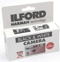 Appareil jetable ILFORD Noir Blanc (type XP2) Appareil jetable ILFORD Noir