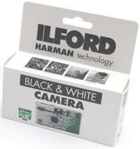 Appareil jetable ILFORD Noir Blanc (type HP5) Appareil jetable ILFORD Noir