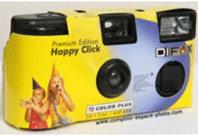 1 Appareil photo jetable Flash Color