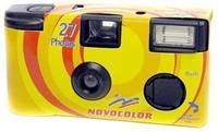 1 Appareil photo jetable NOVOCOLOR+ developpement
