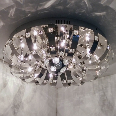 Lustre Plafonnier chrome Majestic - EN SOLDES !