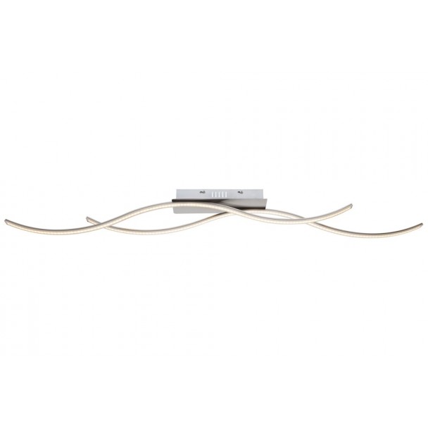 Lustre Plafonnier LED ondulé 2 bras - Swash - EN S