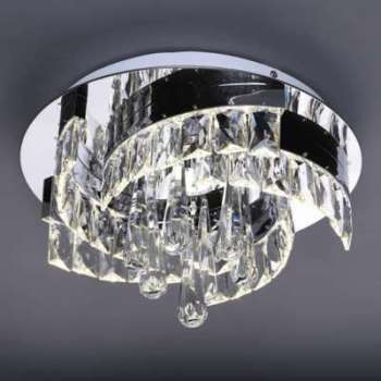 Lustre pampille cristal LED - Million Lustre pampille cristal LED