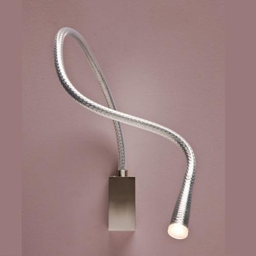 FLEXILED - Applique/liseuse flexible Acier avec in