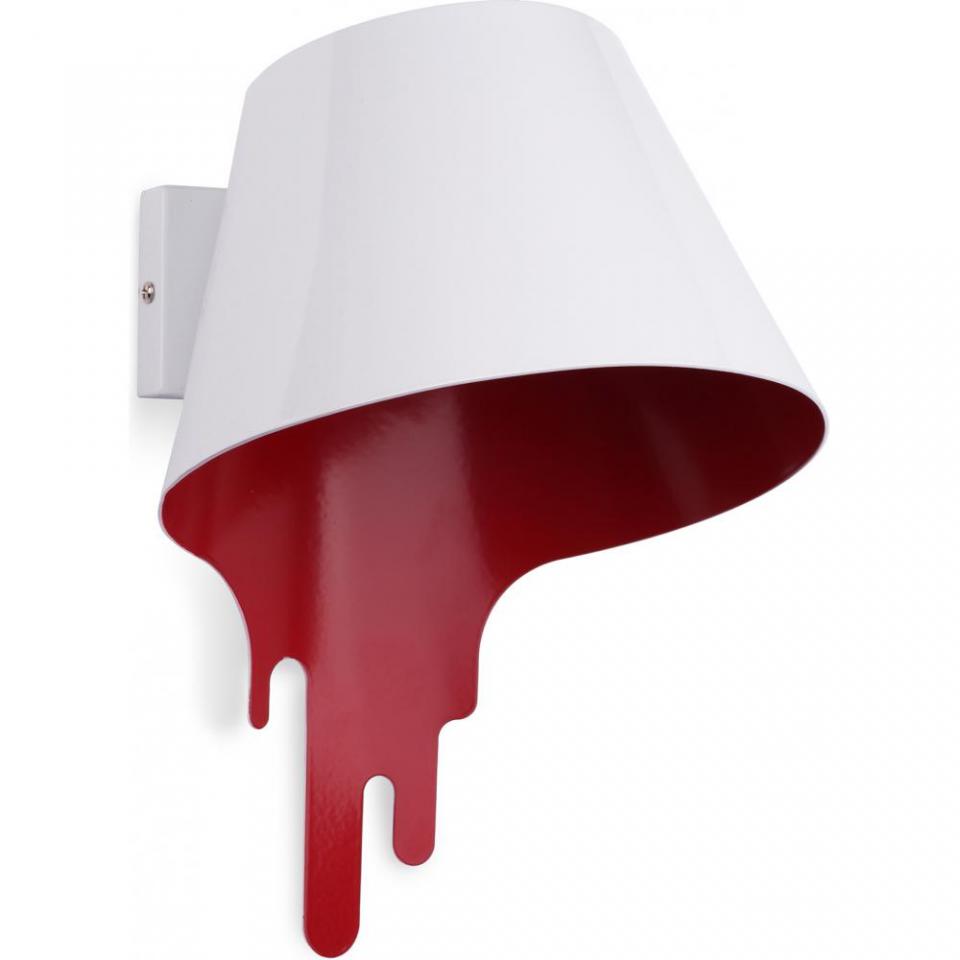 Lampe liquide murale - Style Kouichi Okamoto Rouge