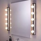 Lot de 2 appliques murales en métal 5 lumières lon