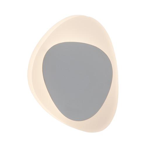 Applique murale Vision- Métal / Plastique - Argent