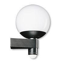 Steinel L 410 S noir - applique verre opale