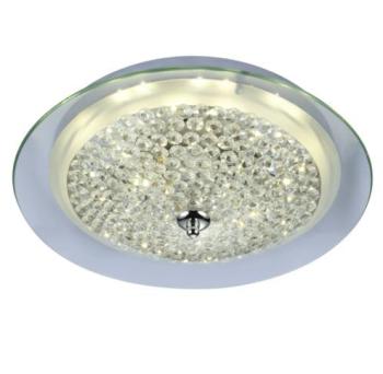Lustre Plafonnier LED en verre 32cm - Halo - EN SO