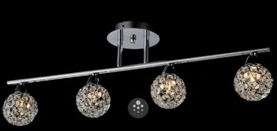 Lustre Plafonnier barre baroque cristal -Callopa Lustre Plafonnier barre baroque