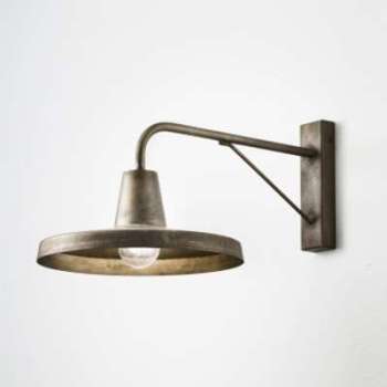 Luminaire applique fer vieilli de design industriel Luminaire applique fer vieilli