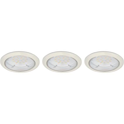 KIT 3 DISQUES LED SMD BLANC