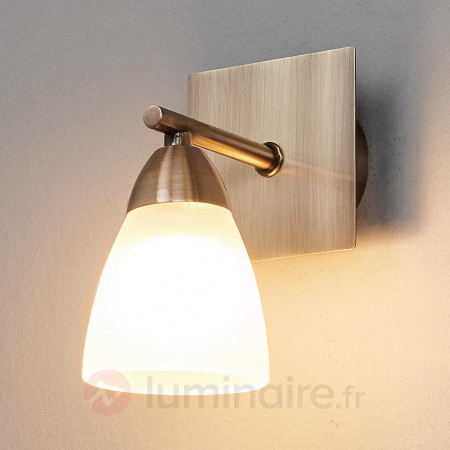 Applique pour salle de bains Nikla à une lampe - L