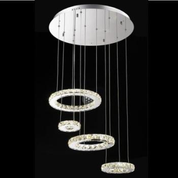 Lustre design cristal LED Goya - 60cm