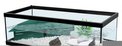 TERRARIUM POUR TORTUE AVEC FILTRE 75 CM