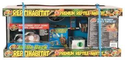Zoomed - Kit Tortues Aquatiques Premium Reptile Habitat Zoomed - Kit Tortues Aquatiques