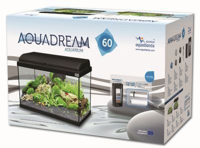 Kit aquarium Aquatlantis Aquadream 60 - noir