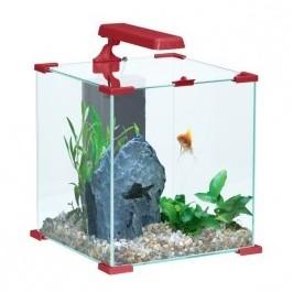 Aquarium complet NanoLife Cube Rouge Zolux 50 litr