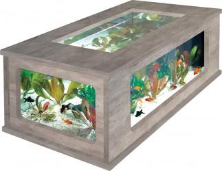 TABLE BASSE AQUARIUM PAS CHERE 177 LITRES AQUATL