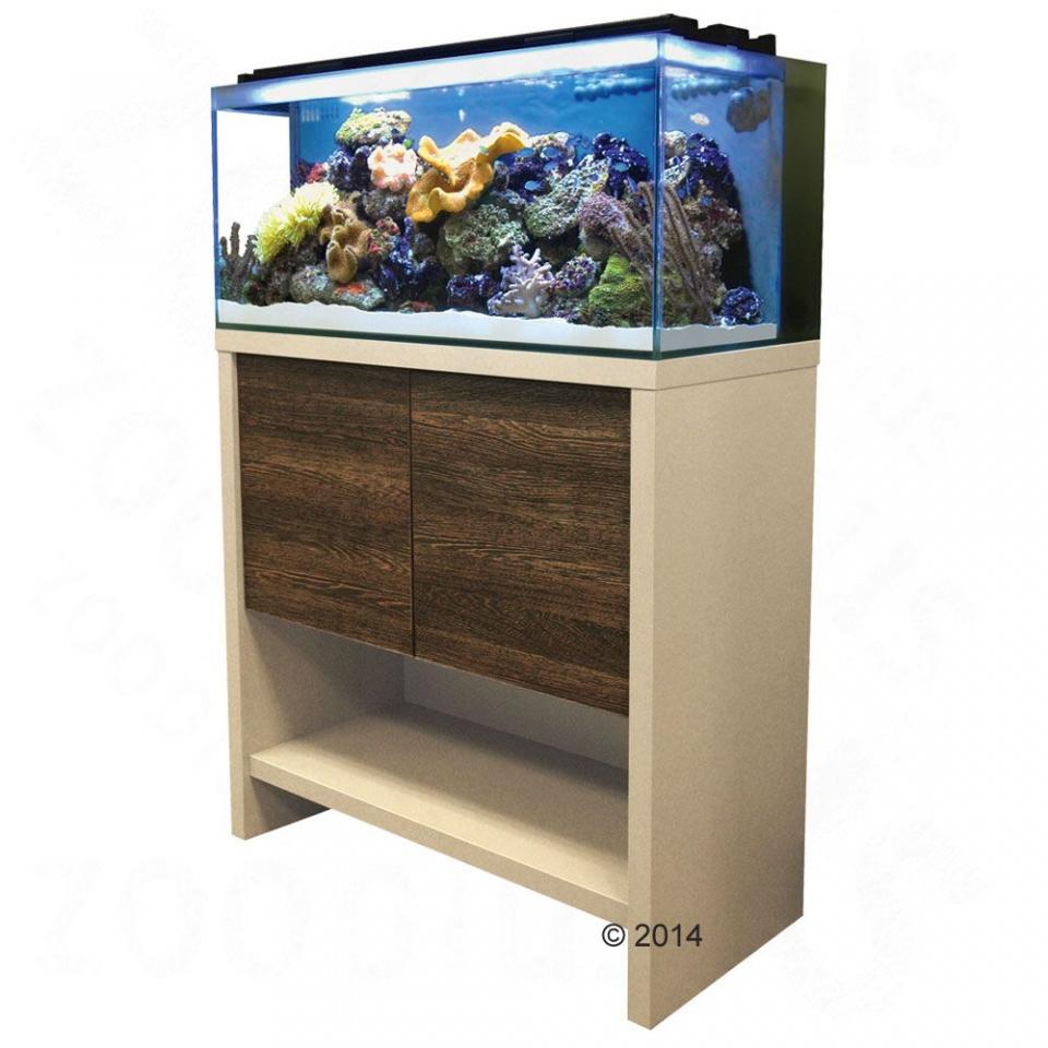 Ensemble aquarium / sous-meuble Fluval Reef - M90,