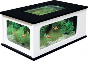AQUARIUM TABLE BASSE CARRE PAS CHER 307 LITRES