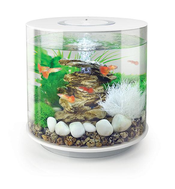 Aquarium biOrb 15L TUBE LED Blanc