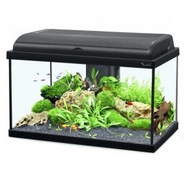 Aquarium noir Aquadream Zolux Modèle 60 LED Conten