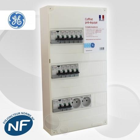 Coffret électrique pré-équipé GE entre 35 m2 et 60