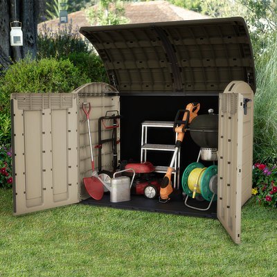 Coffre Multifonctions 2000 L Beige Marron Coffre Multifonctions 2000