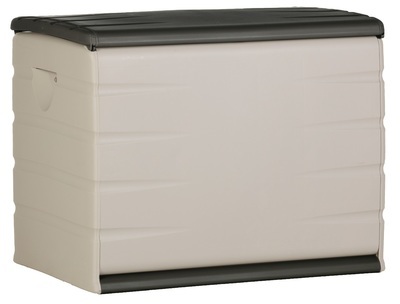 Coffre de Jardin Plastique 260L Anthracite Coffre de Jardin Plastique