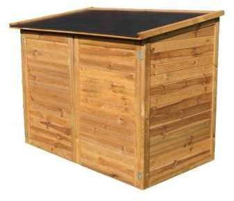 Coffre en bois TROCADERO 1350L - CHALET JARDIN Coffre en bois TROCADERO 1350L