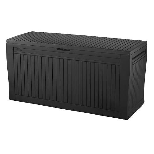 Coffre de jardin anthracite - 270 litres - Panama