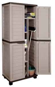 Armoire jardin Baltimore - 75 x 50 x 180 cm - Moka Armoire jardin Baltimore -