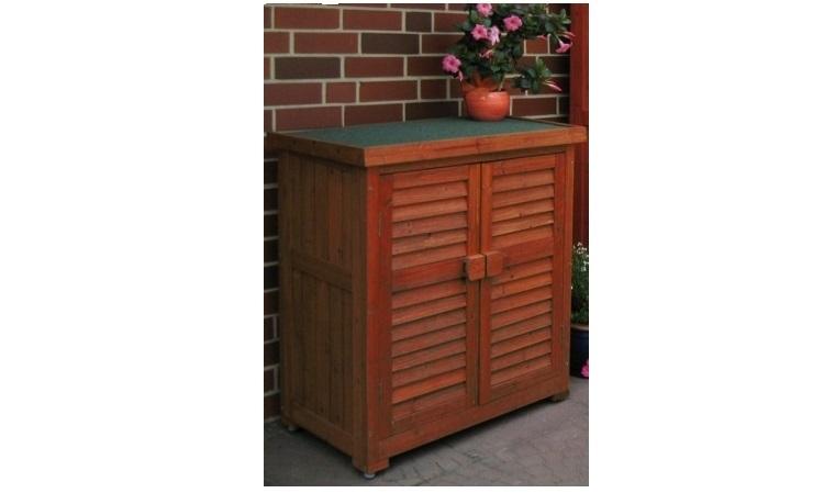 ARMOIRE BASSE EXTÉRIEURE EN BOIS - Modèle Cabi - 2