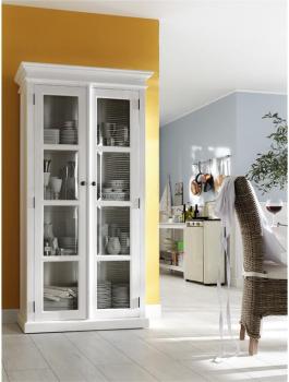 Armoire BIBLIOTHEQUE Bois Blanc Collection LEIRFJORD Armoire BIBLIOTHEQUE Bois
