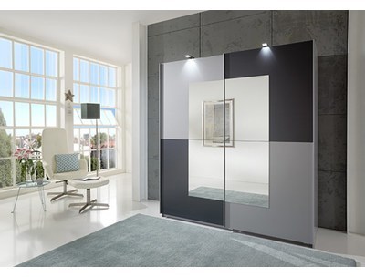 Chambres Armoires Armoire 2 portes Taifun Basika