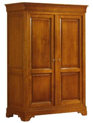 Armoire 2 portes en chêne massif Armoire 2 portes en chêne