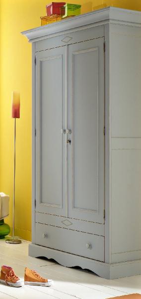 Armoire pin massif 2 portes Cottage