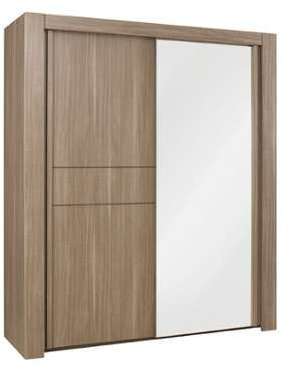 Armoire 2 portes coulissantes Taille L - MACAO - L Armoire 2 portes coulissantes